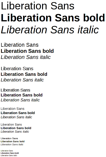 install liberation sans font on mac for adobe