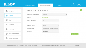 DSL-Konfiguration VR900v Vodafone VDSL